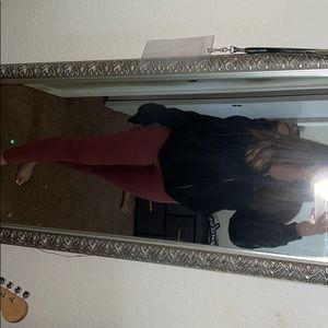 Dark pink forever 21 leggings fabletics